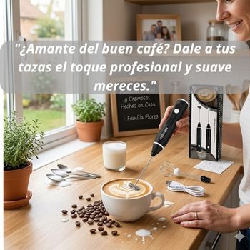 Batidor Eléctrico Leche Cafe