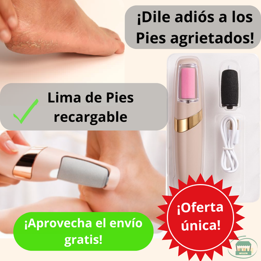 Lima de Pies Recargable