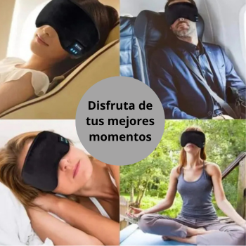 Antifaz Con Audifonos Para Dormir