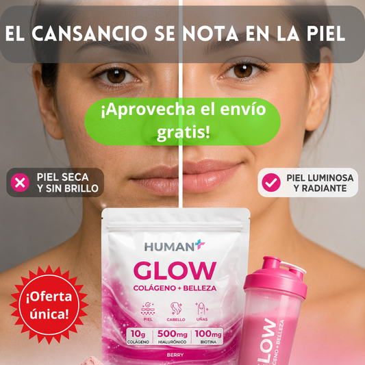 HUMAN GLOW 360GR COLÁGENO