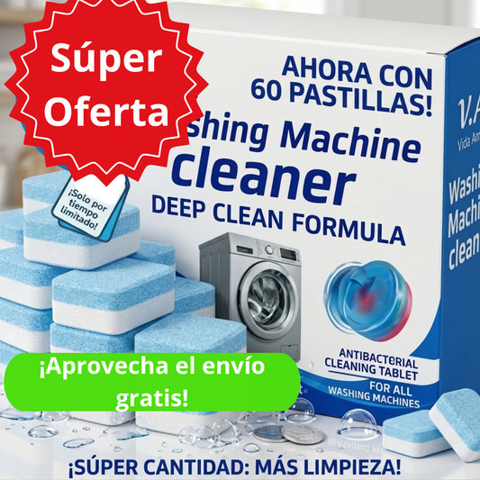 Pastillas para Limpiar tu Lavadora